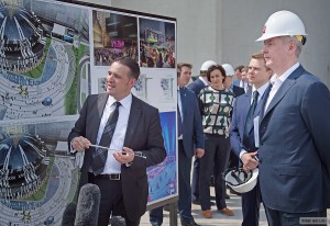 Мэр Москвы Сергей Собянин провёл выездное заседание городского штаба по строительству, посвящённое вопросам реализации проекта создания ММДЦ «Москва-Сити»