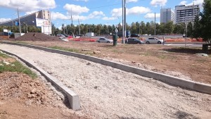 Ремонтные работы на пересечении Варшавского шоссе и Сумской улицы (Чертаново Северное)