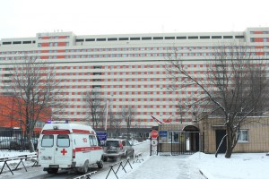На фото городская клиническая больница №7 в ЮАО