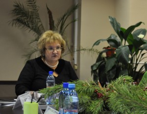 С информацией об итогах работы комиссии за 2015 год выступила ее председатель, глава МО Нагатино-Садовники Лидия Кладова