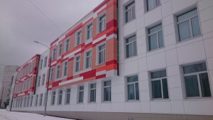 В районе Чертаново Северное завершено строительство нового здания лицея №1158