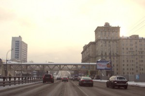 На фото Варшавское шоссе в ЮАО