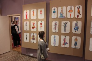 В этот же день состоялось открытие итоговой выставки студии «Дизайн костюма»