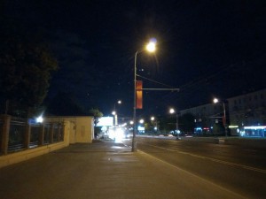 Специалисты провели работы по замене светильников на Каширском шоссе