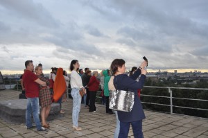 Экскурсию на крыше устроили для посетителей культурного центра ЗИЛ