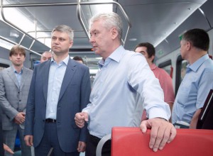 Мэр Москвы Сергей Собянин рассказал запуске поездов на МЦК