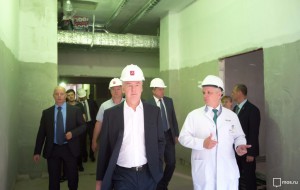 Мэр Москвы Сергей Собянин проинспектировал ход строительства перинатального центра