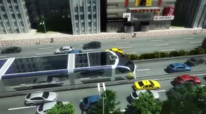 СМИ сообщили об испытаниях автобуса будущего шириной свыше семи метров и высотой в 4,8 метра