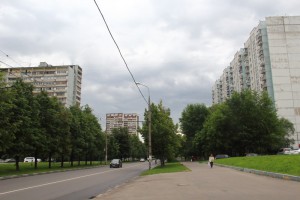Улица Шипиловская в районе Зябликово