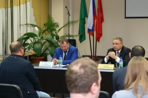 Глава управы района Нагатино-Садовники Сергей Федоров провел очередную встречу с жителями