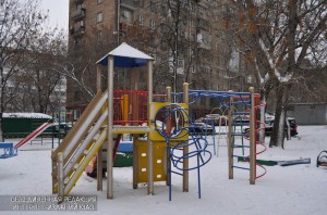 Детская площадка на Нагатинской улице