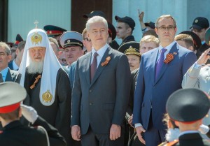 Сергей Собянин посетил парад кадет 