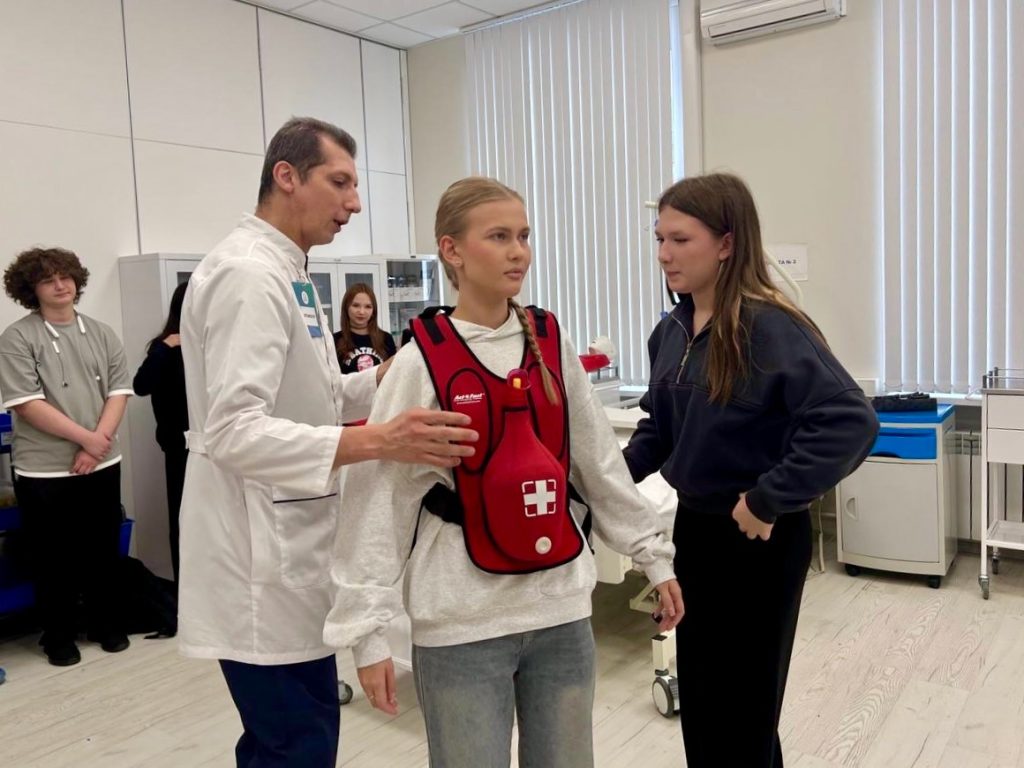 День открытых дверей прошел в Медицинском колледже №1. Фото: официальная страница Медицинского колледжа №1