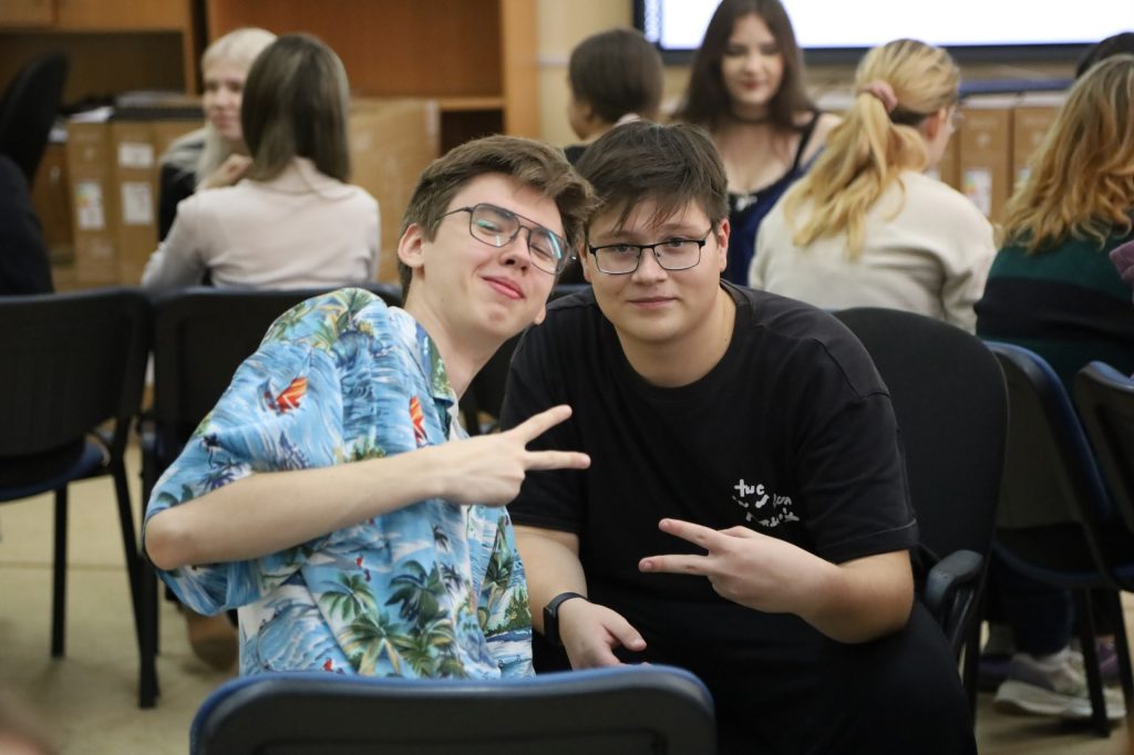 Командообразующее мероприятие прошло в Технологическом колледже №34. Фото: официальная страница Технологического колледжа №34 в социальных сетях