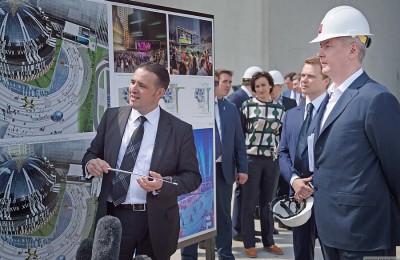 Мэр Москвы Сергей Собянин провёл выездное заседание городского штаба по строительству, посвящённое вопросам реализации проекта создания ММДЦ «Москва-Сити»