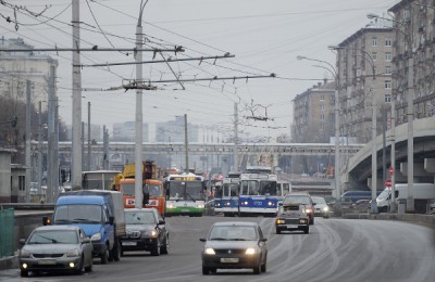 Девять километров составила протяженность новой выделенной полосы на Ленинградском шоссе