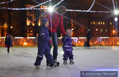 «Ночь на катке» смогут провести москвичи 27 февраля в столичных парках