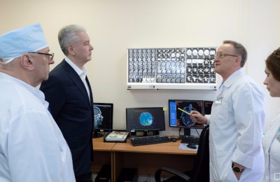 Глава столицы Сергей Собянин посетил научно-практический центр медицинской радиологии