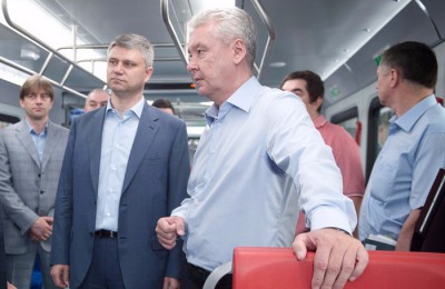 Мэр Москвы Сергей Собянин рассказал запуске поездов на МЦК