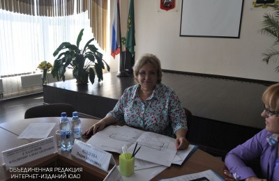 На фото глава муниципального округа Нагатино-Садовники Лидия Кладова