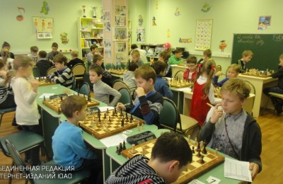 Юные шахматисты Южного округа