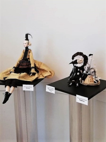 Технологический колледж 34, «Урок в музее», выставка художественной куклы «Театральная шкатулка», Виктор Григорьев