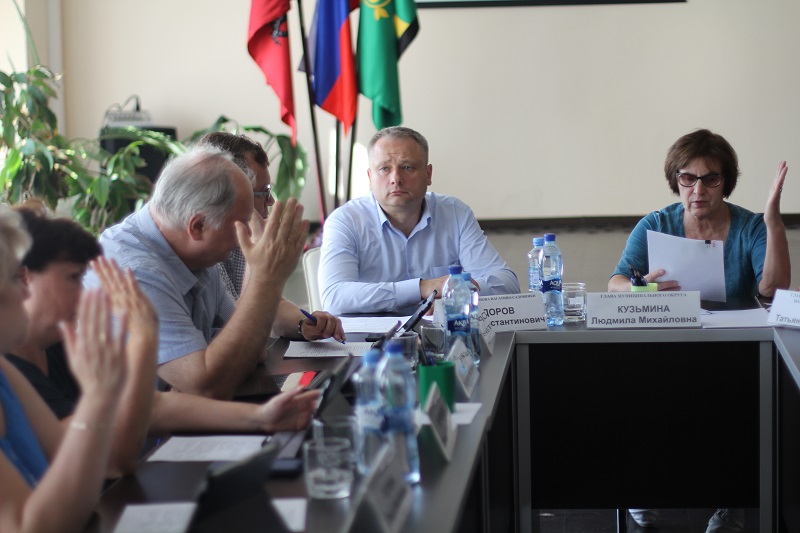 Заседание Совета депутатов состоялось в Нагатине-Садовниках