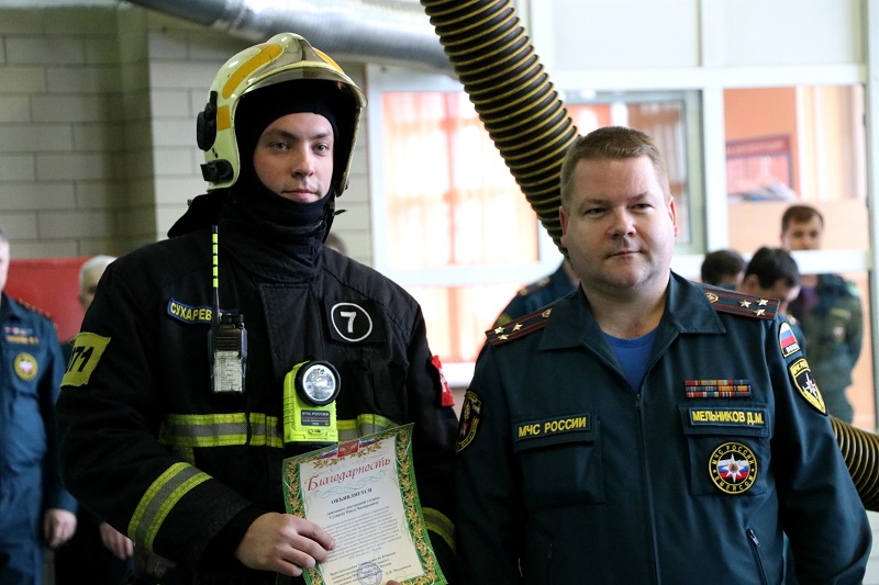 7 пожарно-спасательная часть отметила свой 25 летний Юбилей!