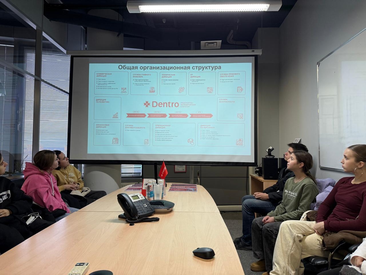 Первокурсники технологического колледжа №34 посетили транспортно-экспедиторскую компанию. Фото: страница в социальных сетях