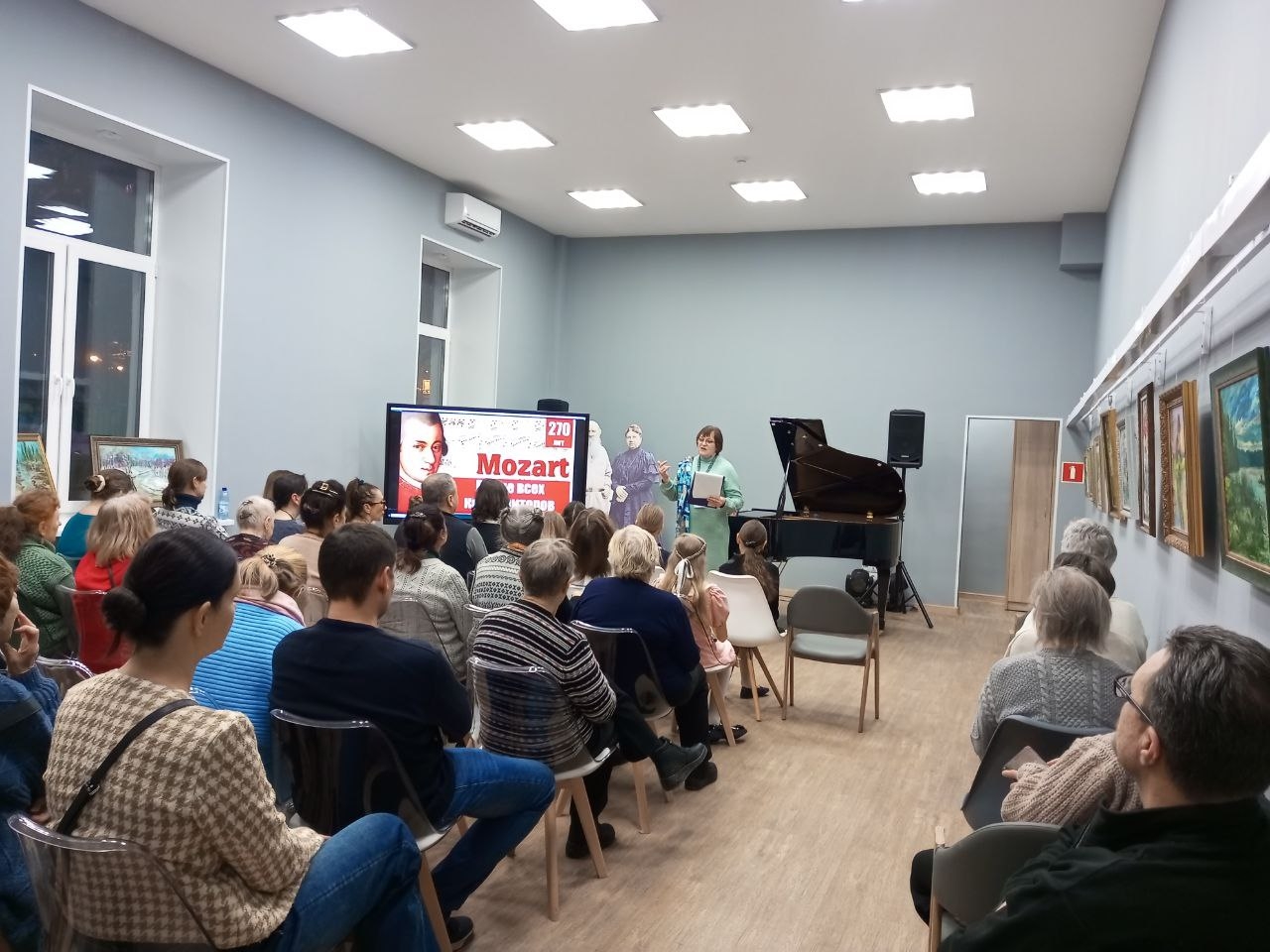 Литературно-музыкальный вечер прошел в библиотеке №136 имени Льва Толстого. Фото: страница библиотеки №136 имени Льва Толстого в социальных сетях