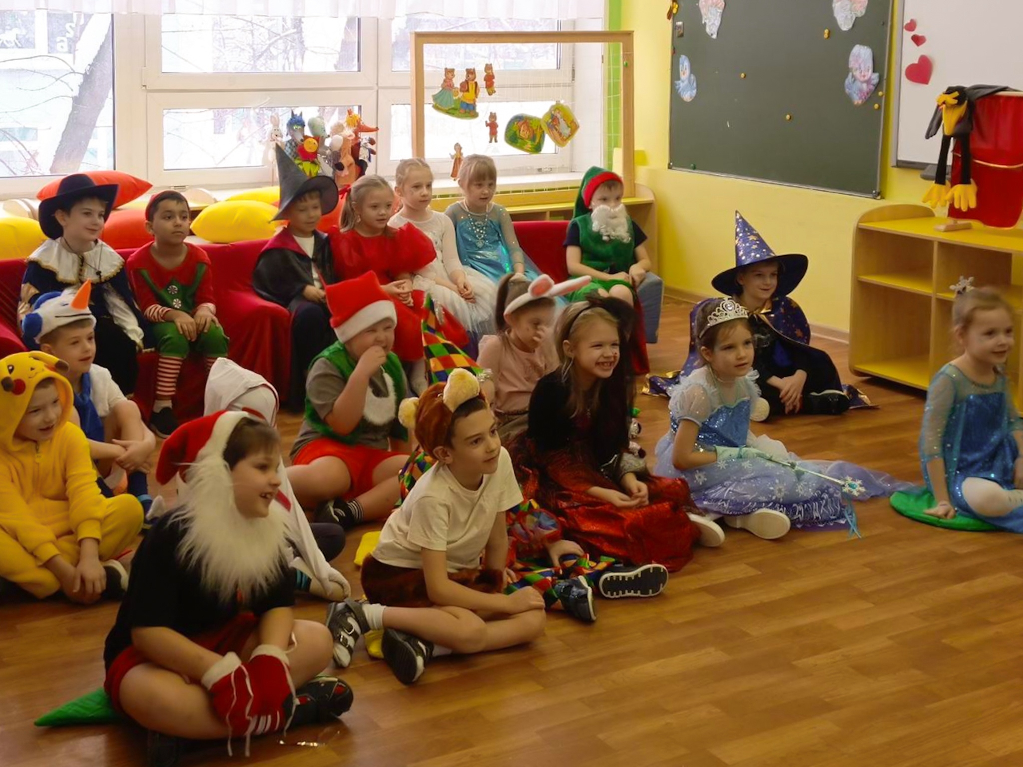 Серия спектаклей прошла в школе №507. Фото: страница школы №507 в социальных сетях