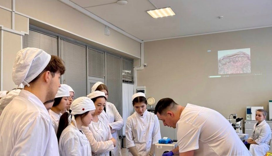 Тематический мастер-класс прошел в Медицинском колледже №1. Фото: страница Медицинского колледжа №1 в социальных сетях