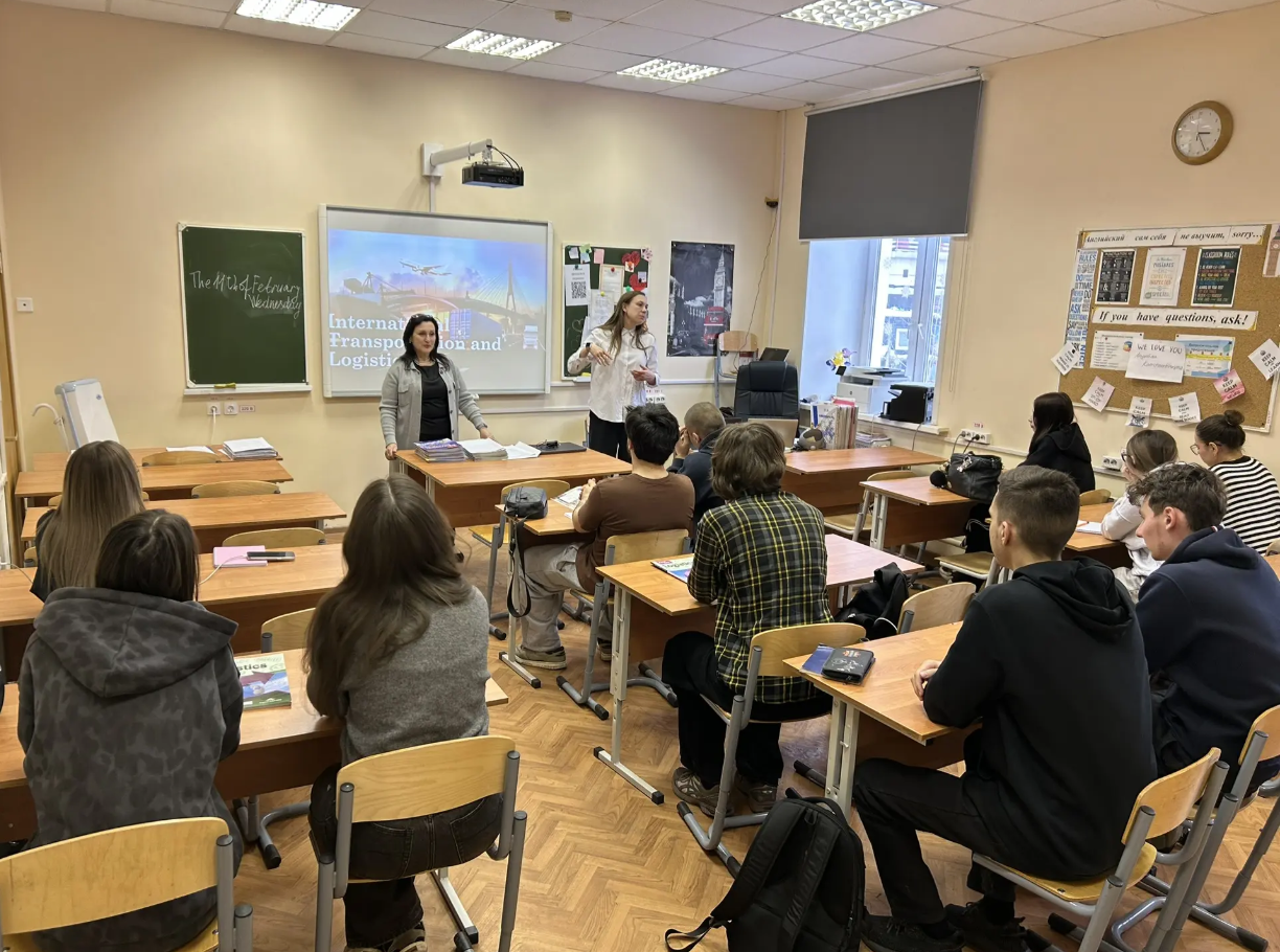 Бинарный урок состоялся в Технологическом колледже №34. Фото: сайт Технологического колледжа №34